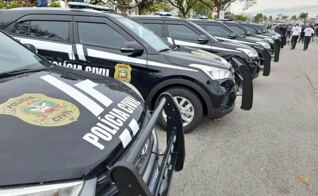 Entrega 46 viaturas para Polícia Civil