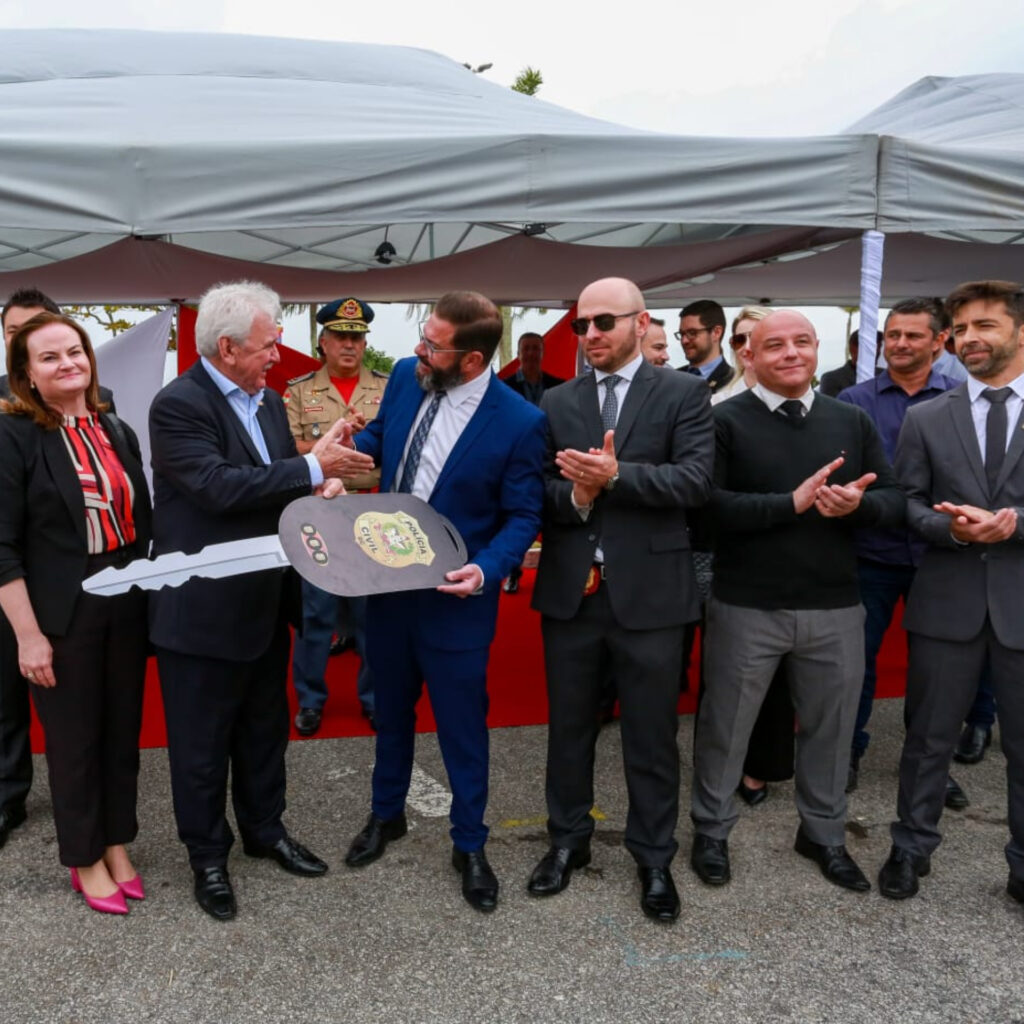 Entrega 46 viaturas para Polícia Civil