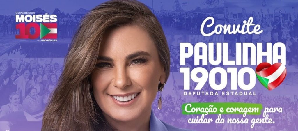 Deputada Paulinha em Bombinhas