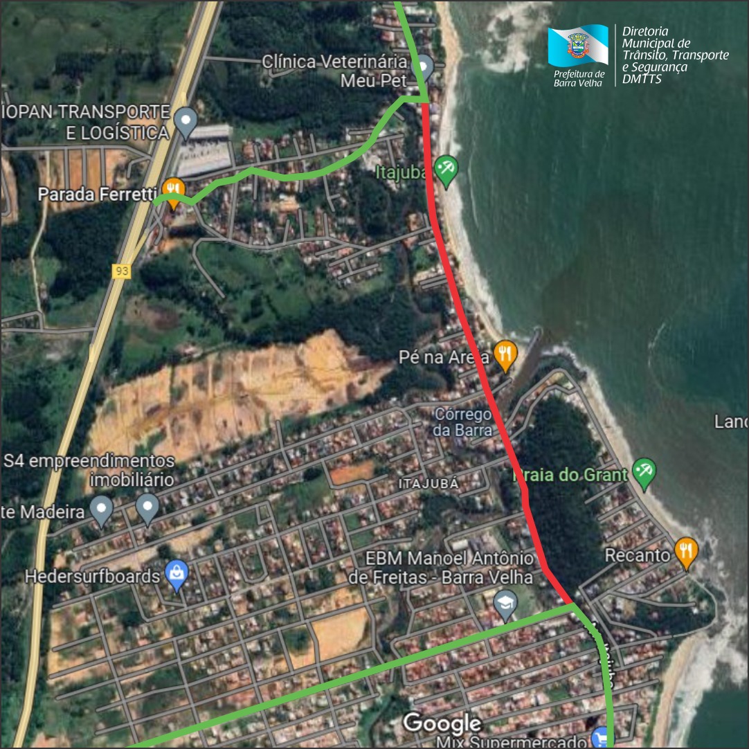 Trânsito alterado na cidade