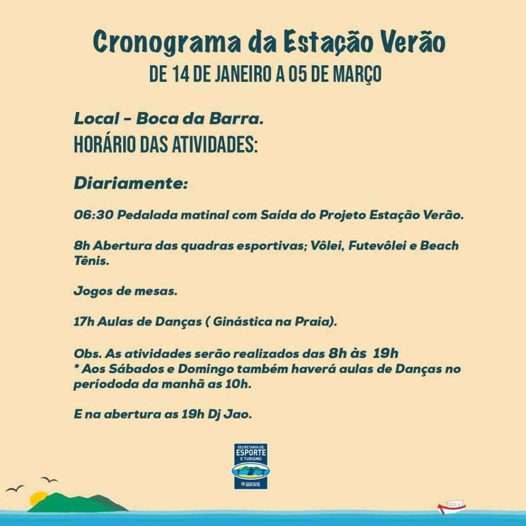 Estação Verão 2023 Barra do Sul