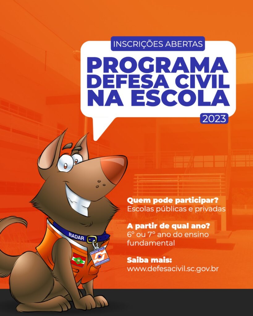 Defesa Civil na escola