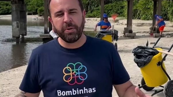 Prefeito de Bombinhas, Paulo Müller (Podemos)