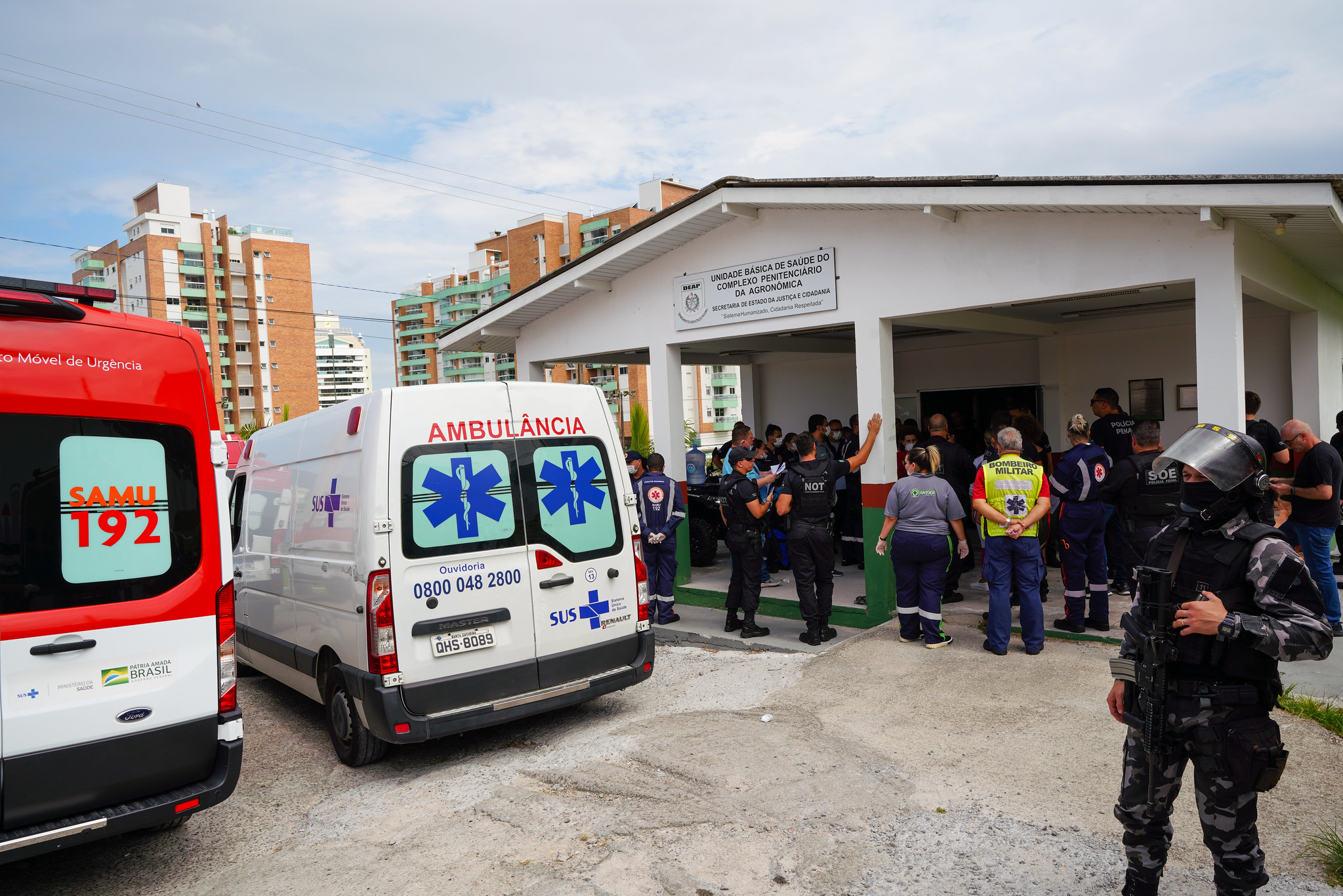 Incêndio Penitenciária de Florianópolis
