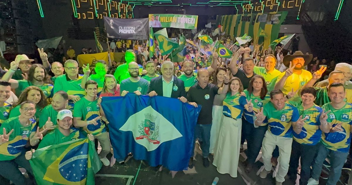 com presença de Jorginho, PL em Joinville confirma Sargento Lima na disputa pela prefeitura