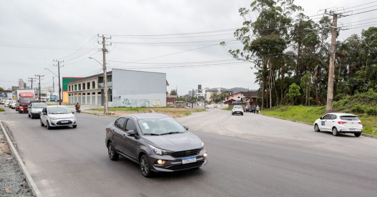 Implantação de binário em Joinville faz ruas mudarem para sentido único; saiba quais e a partir de quando