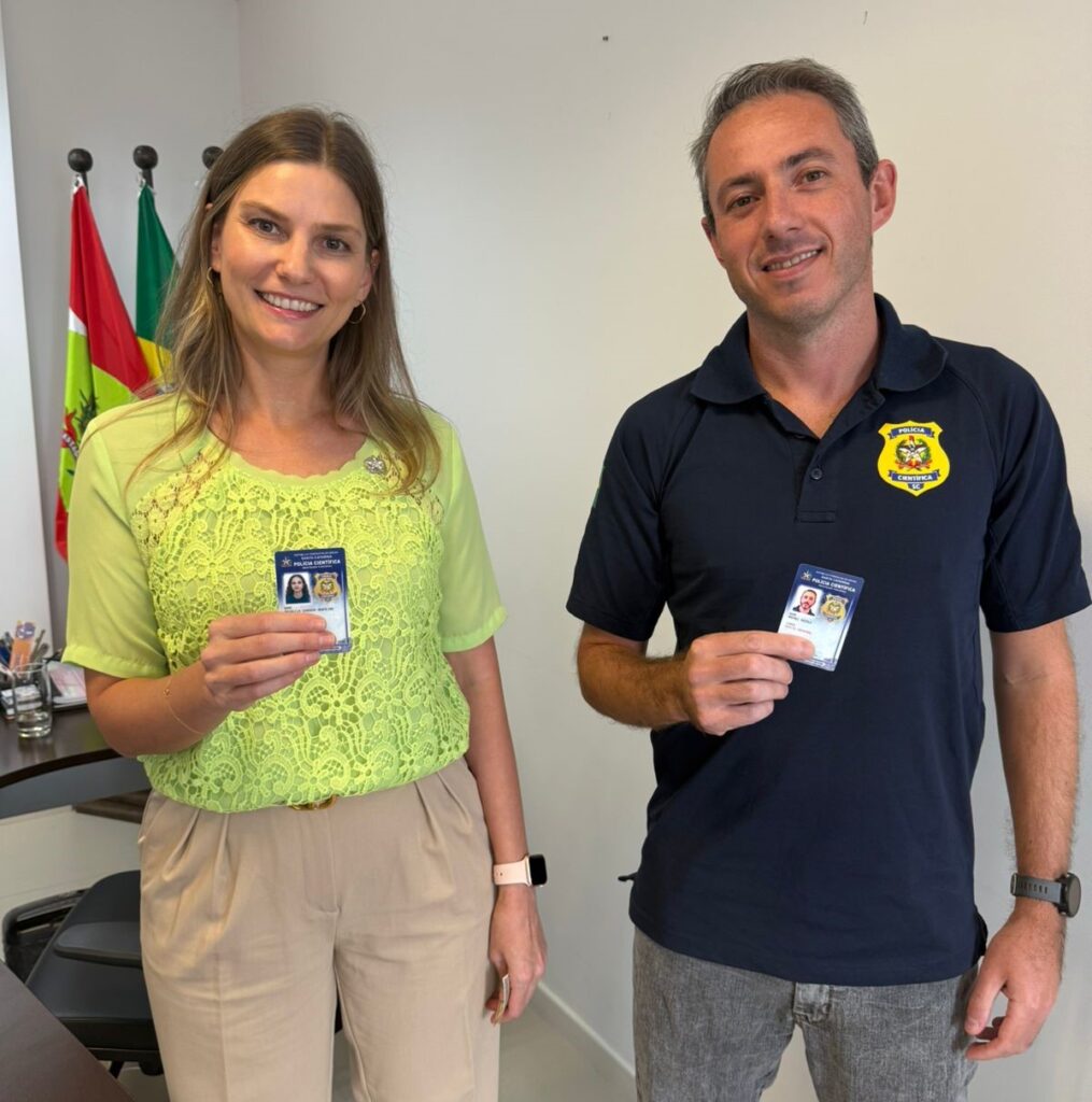 Polícia Científica de Santa Catarina anuncia nova carteira funcional para servidores