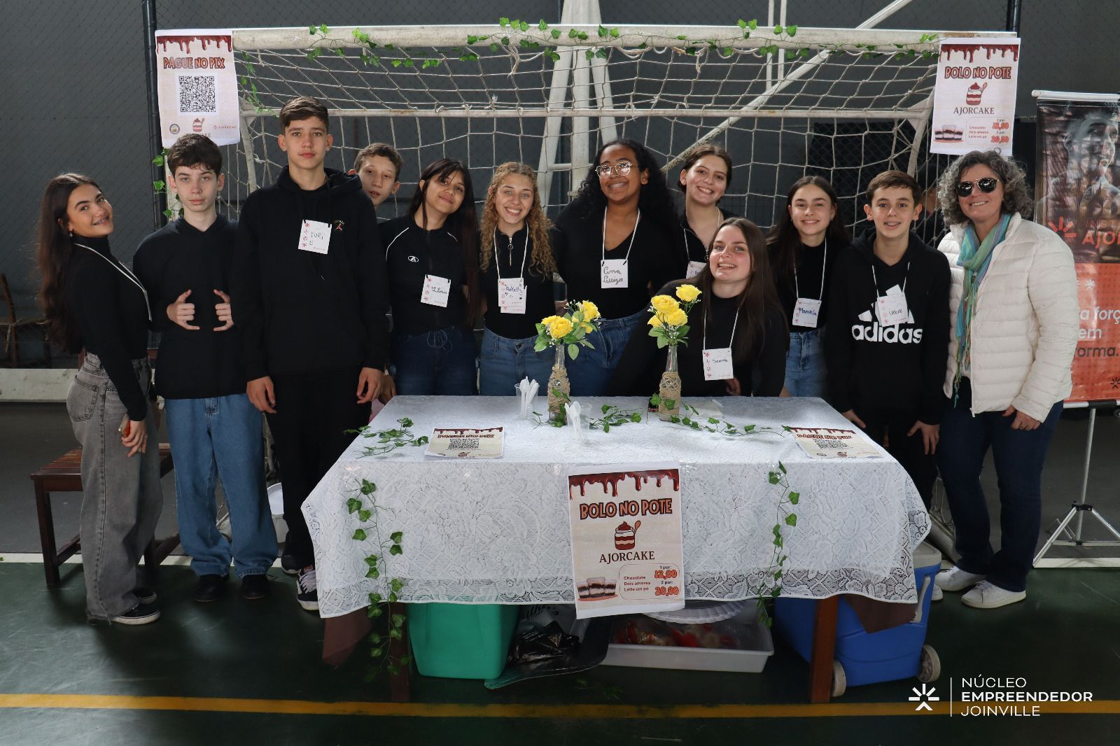 Ajorpeme promove ações sociais em escola municipal de Joinville