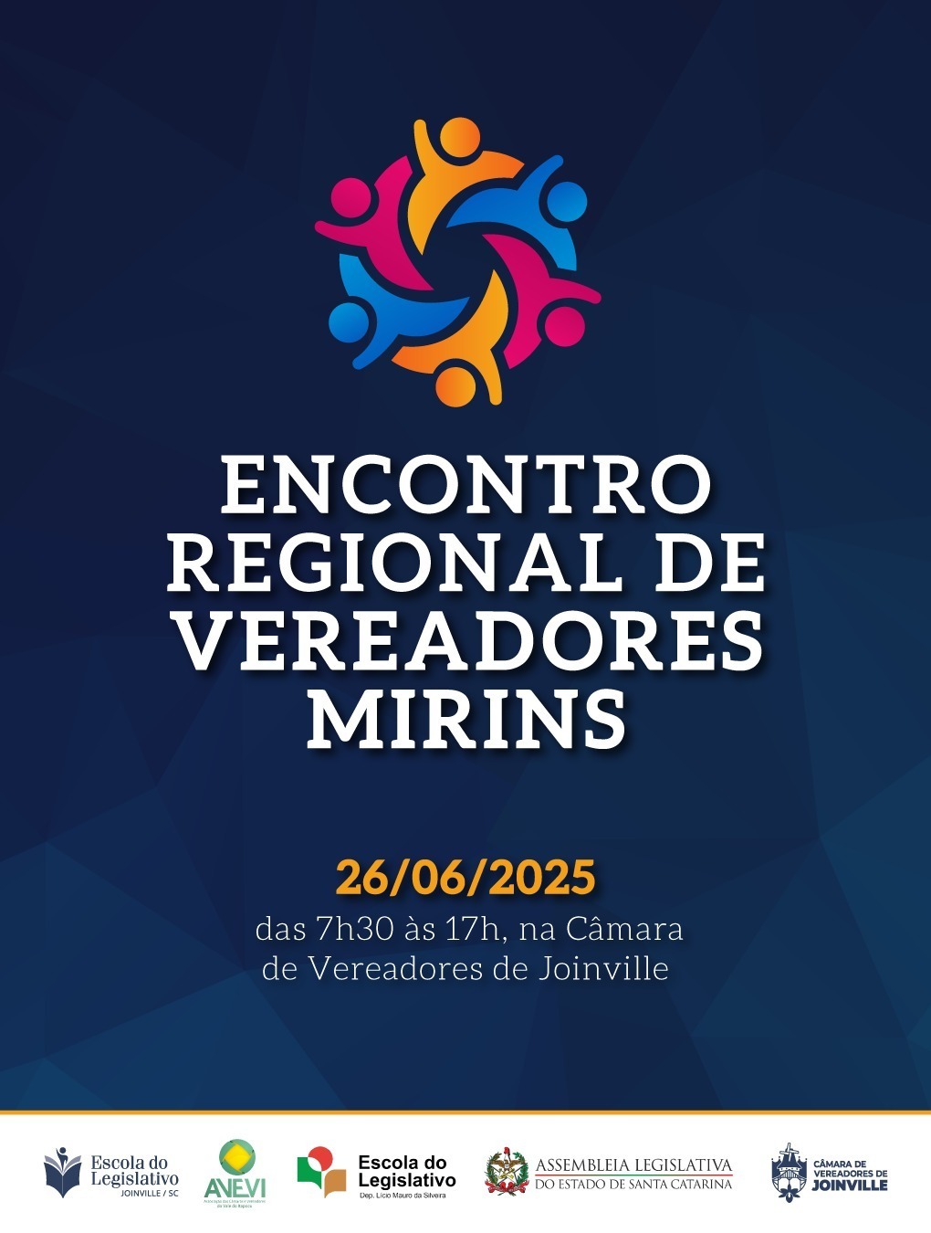 Tudo pronto para o Encontro Regional de Vereadores Mirins da Avevi em Joinville