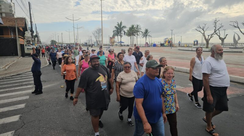 Navegantes promove caminhada contra violência aos idosos no dia 20 de junho