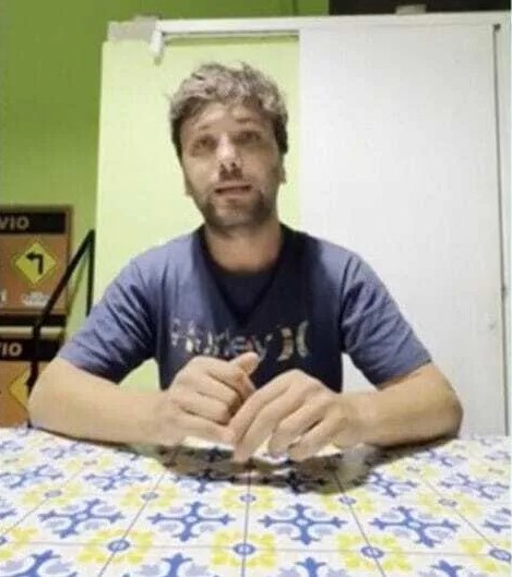 Piloto de balão que caiu em Praia Grande chora e revela como foi o acidente