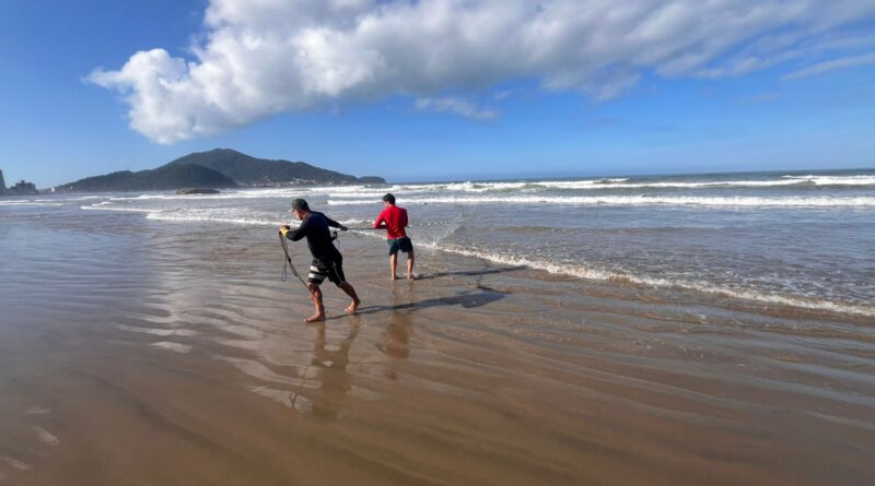 IAN captura mais duas redes de pesca ilegais em Navegantes