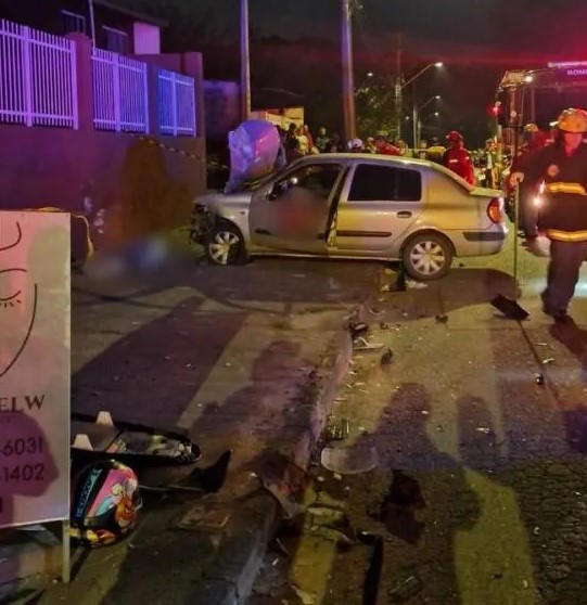 Motorista com sinais de embriaguez bate em moto e mata mulher em Joinville