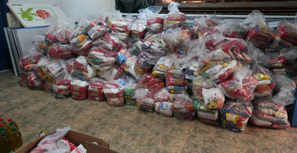 Mais de 15 toneladas de alimentos foram arrecadados no Piçarraiá 2025 e já começam a ser distribuídos
