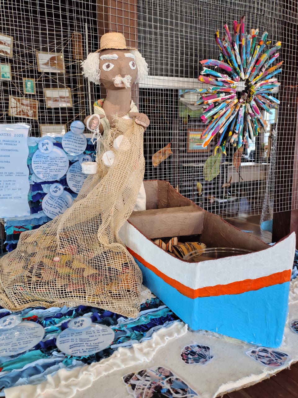 Exposição de arte das escolas municipais