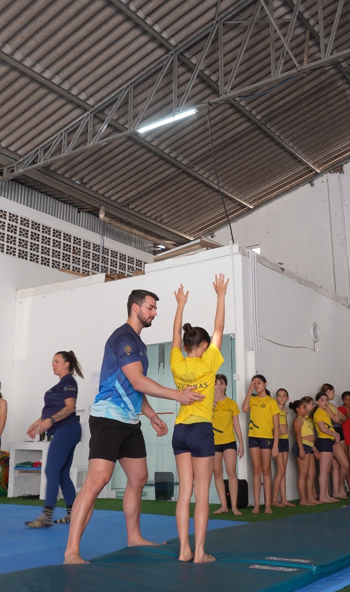 Centro de Treinamento: Aulas de Ginástica Artística acontecem em novo espaço no bairro Nossa Senhora da Paz