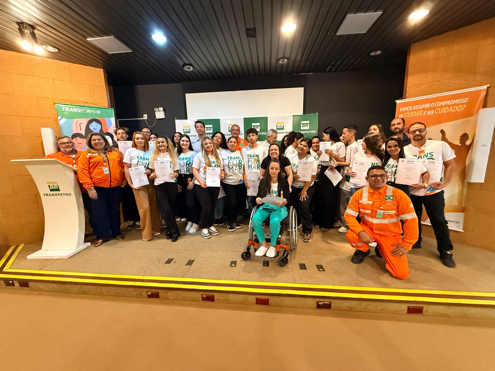 Programa Qualifica + São Chico celebra formatura da primeira turma com entrega de certificados na Transpetro
