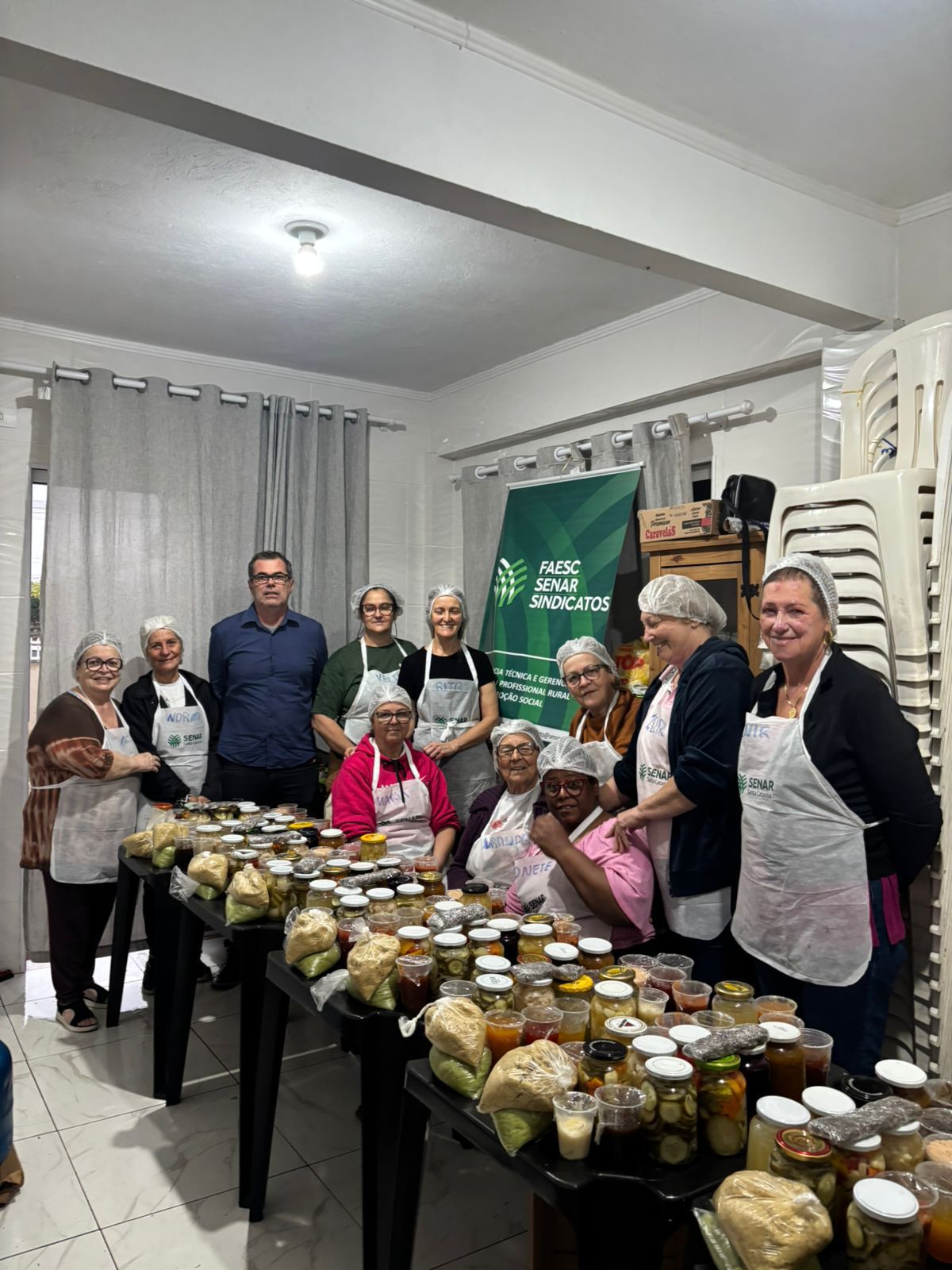 Assistência Social e CRAS realizam curso de conservas em parceria com o SENAR