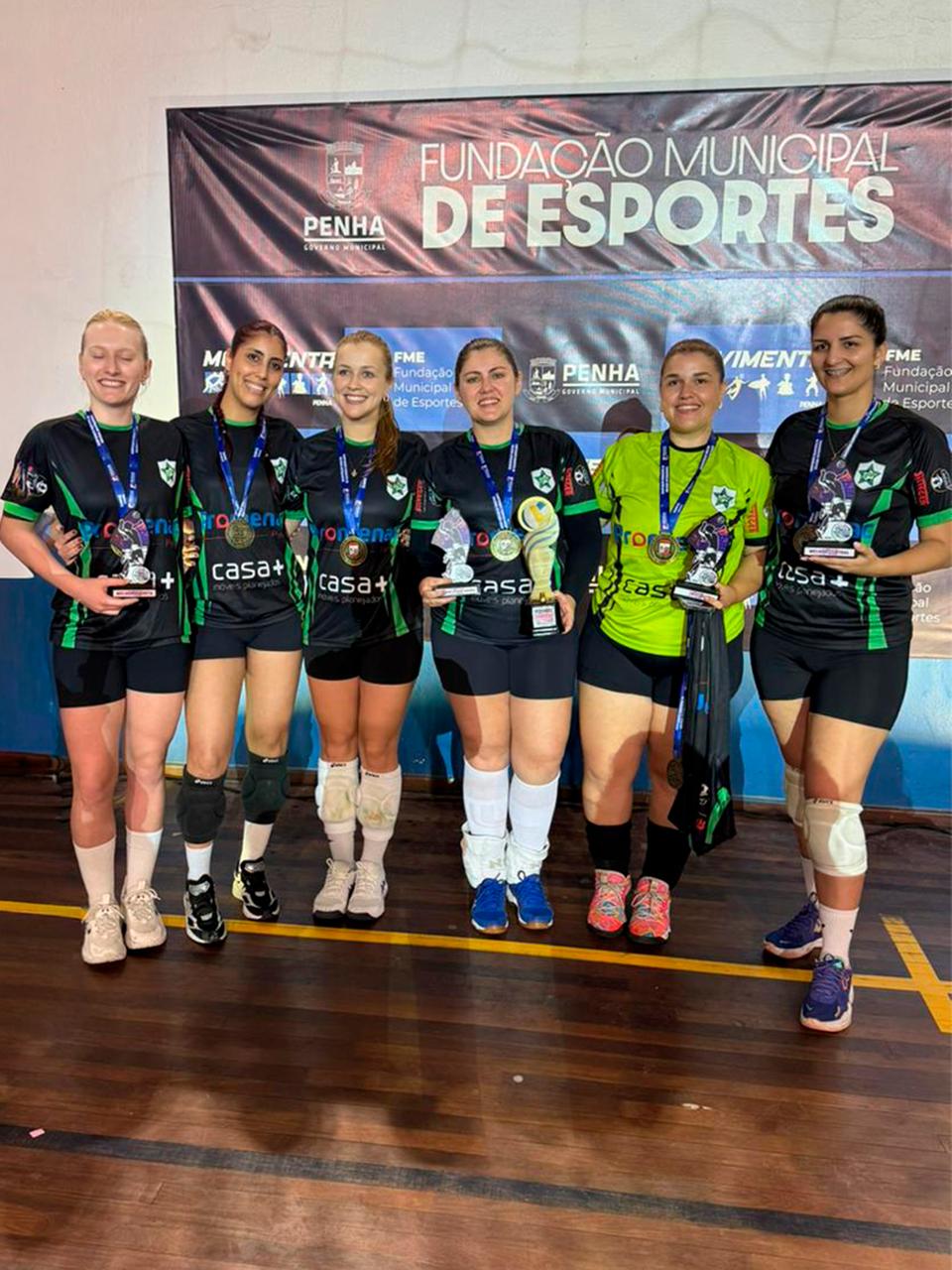 Centro e Nossa Senhora de Fátima vencem Campeonato Interbairros de Voleibol