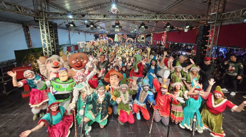 Navegantes divulga programação completa do Natal de Encantos 2025