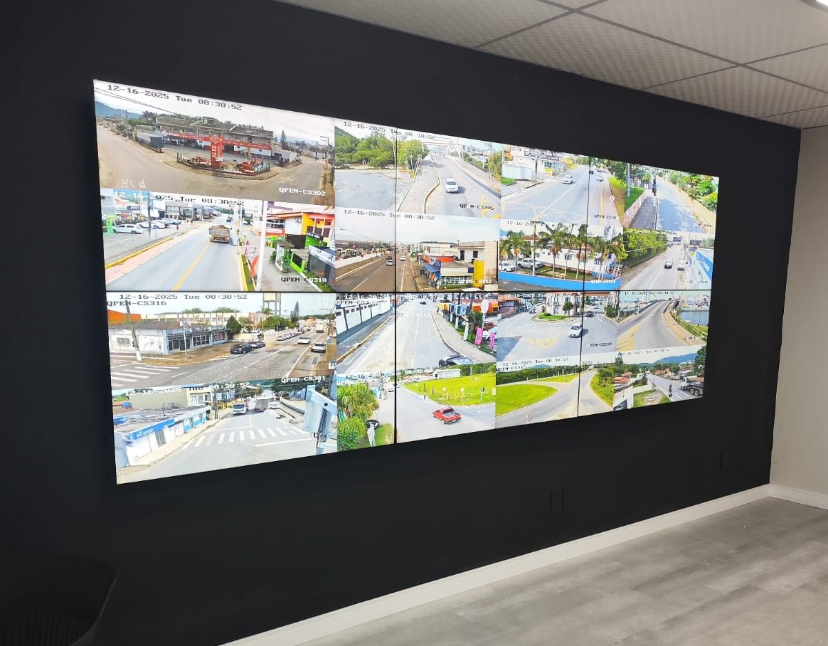 50 primeiras câmeras de monitoramento são instaladas em Penha