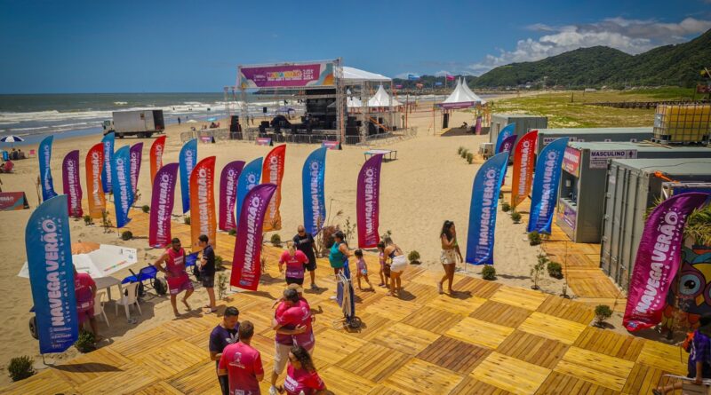 Navega Verão começa em Navegantes com esporte, cultura, lazer e programação para toda a família
