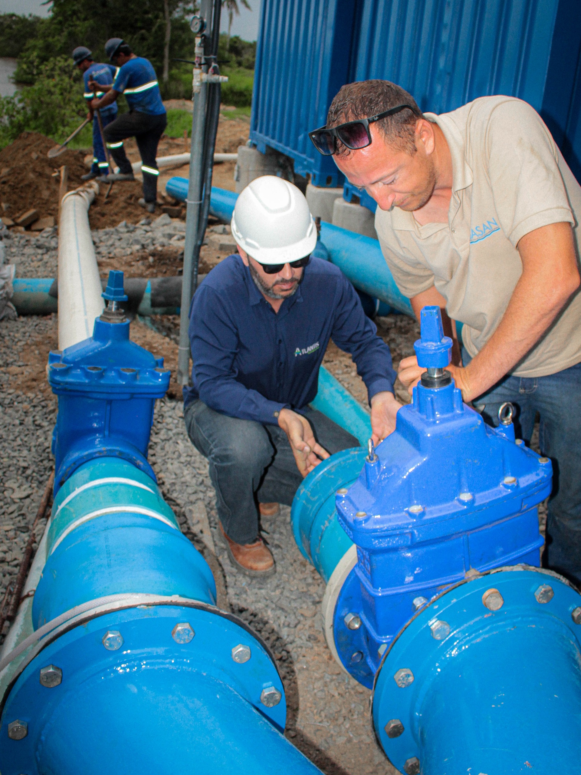 Obras aumentam em 30% a produção de água para Gravatá e bairros vizinhos