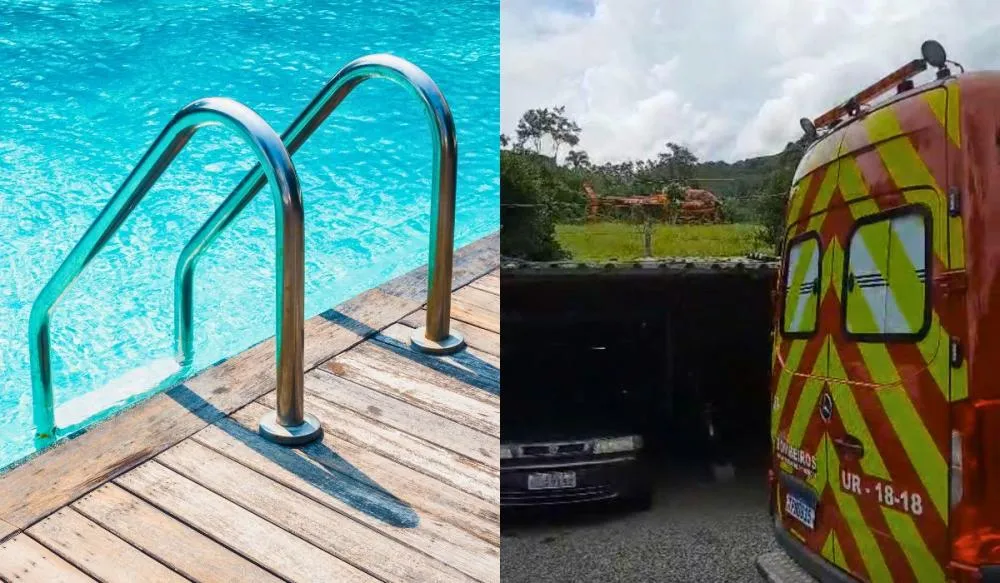 Homem morre após sair da piscina de casa e sofrer descarga elétrica em Pomerode