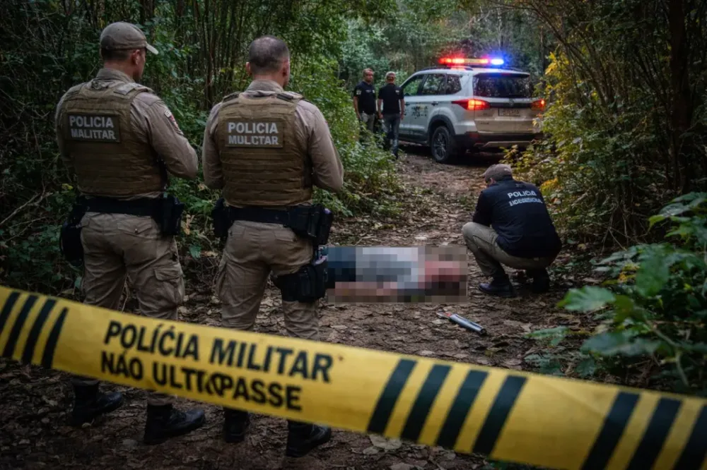 Homem com calças arriadas é encontrado morto em mata em Balneário Camboriú