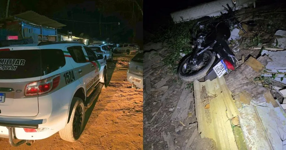 Dupla morre e confronto com PM no Brejo em Balneário Camboriú