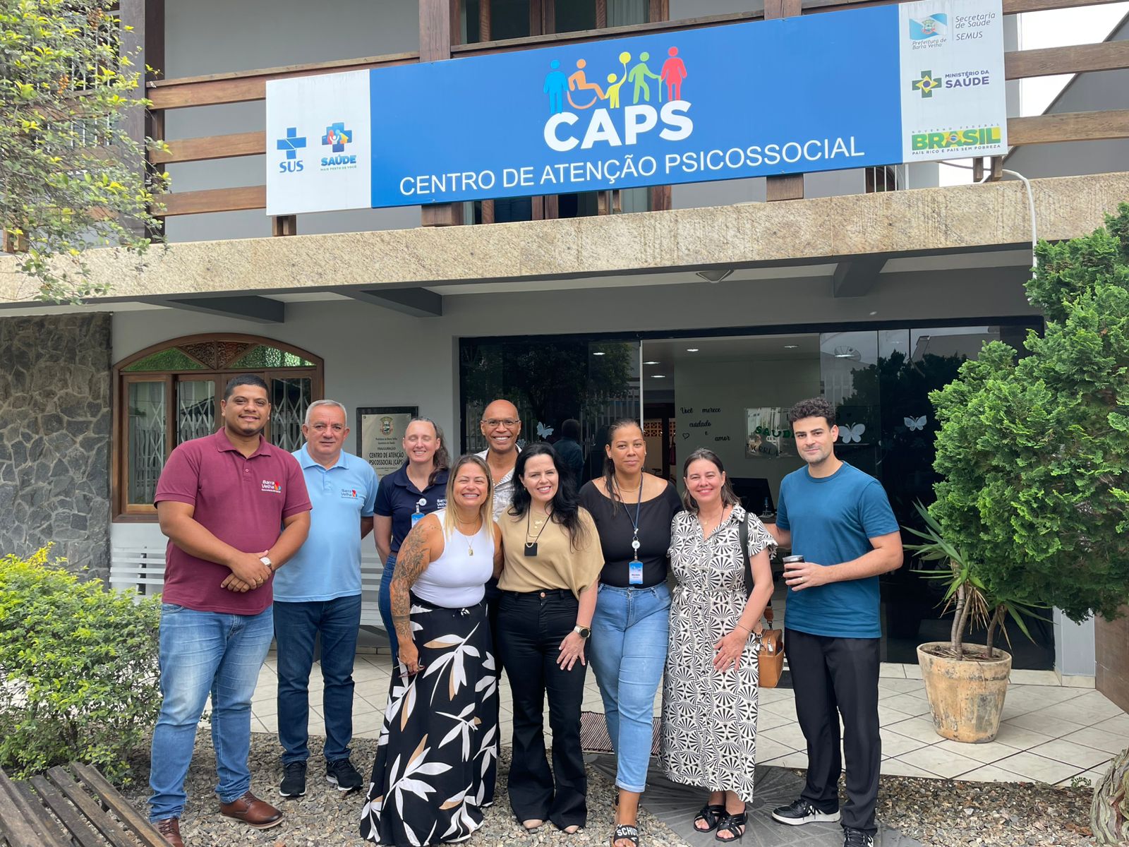 Mentores do projeto Saúde Redes visitam Barra Velha