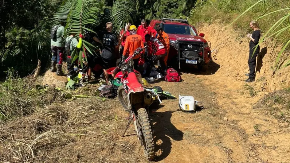 Ciclista morre e outro é hospitalizado durante evento de mountain bike em Pomerode