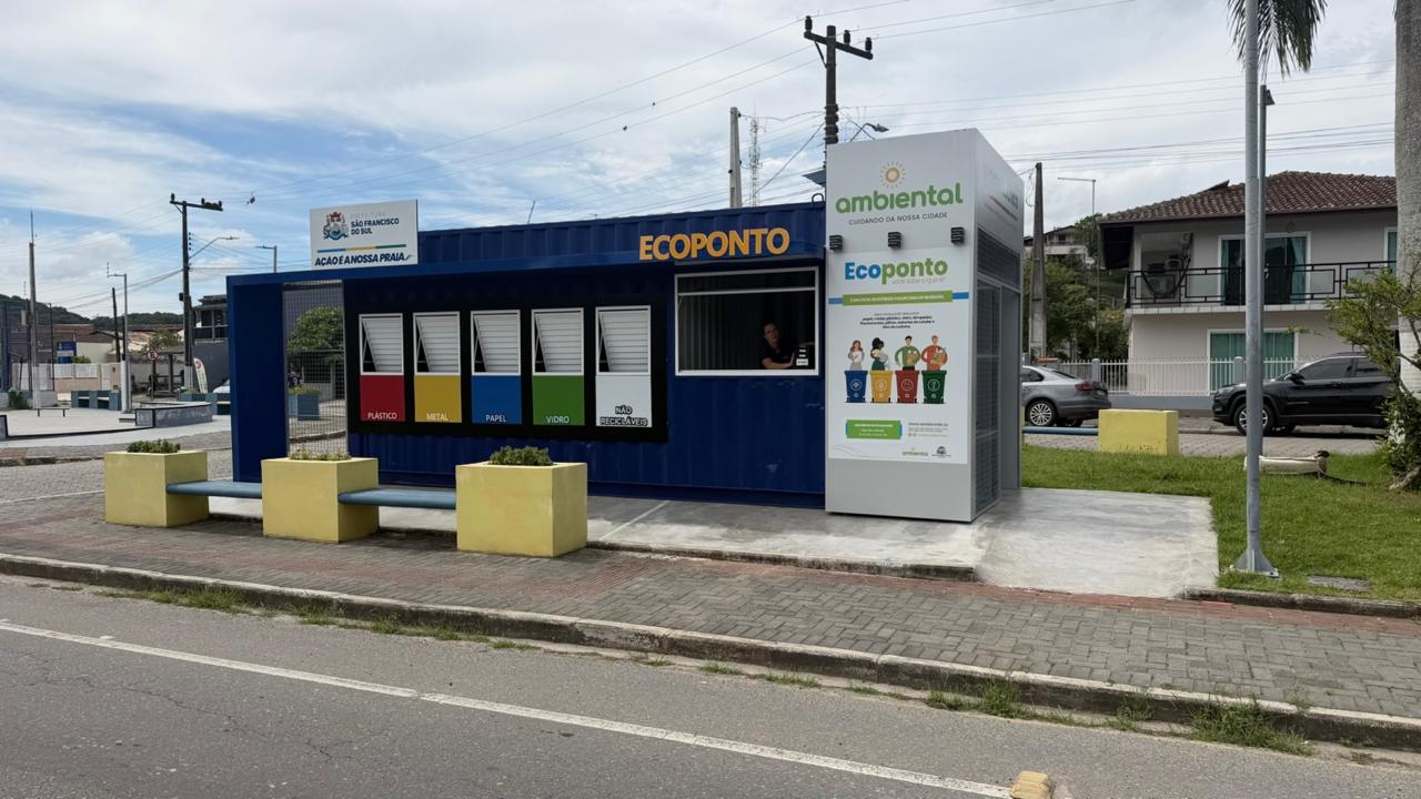 Ecoponto em São Francisco do Sul
