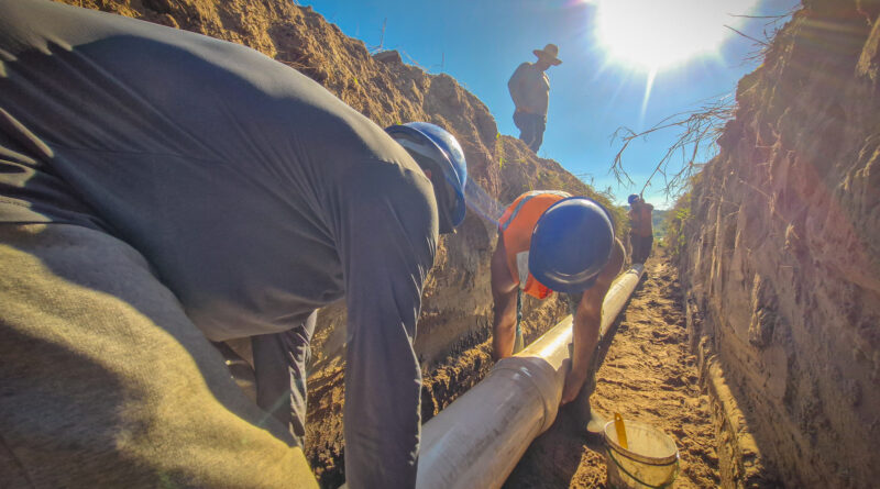 Obra amplia abastecimento de água no bairro Pedreiras em Navegantes