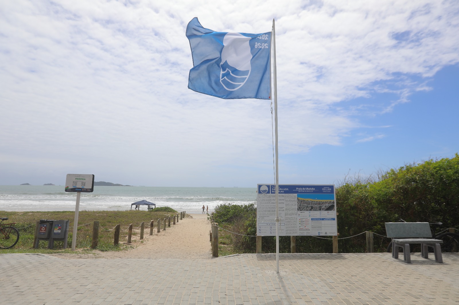 São Francisco do Sul amplia presença no Bandeira Azul e busca sexta praia premiada para a temporada 2026/2027