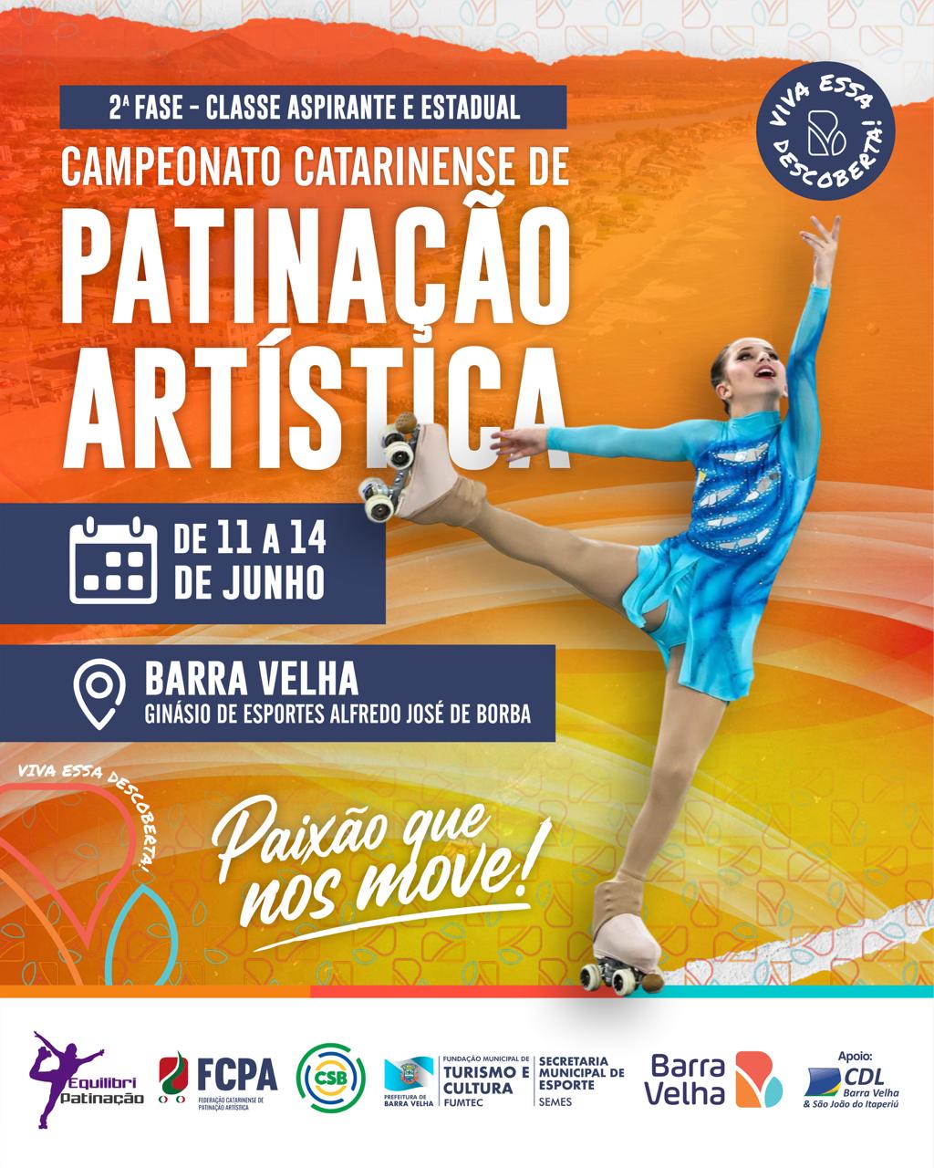 Barra Velha se prepara para sediar o Campeonato Catarinense de Patinação Artística