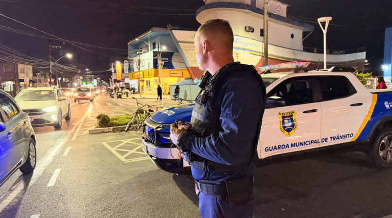 Guarda Municipal de Trânsito amplia atendimento até a meia-noite em Navegantes