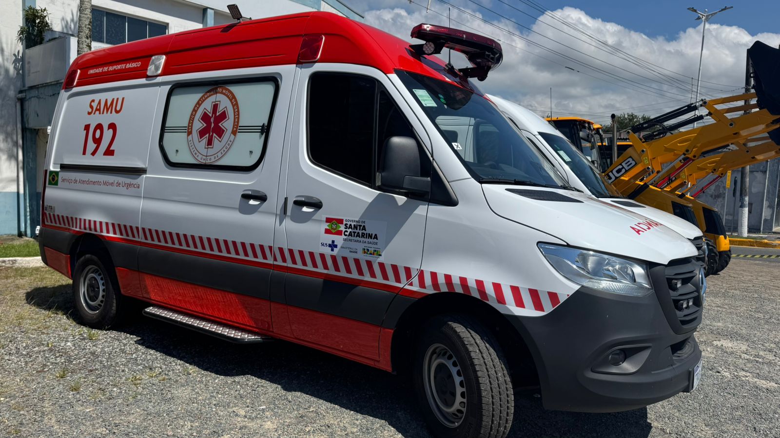 SAMU de Penha realiza 180 atendimentos em apenas 45 dias