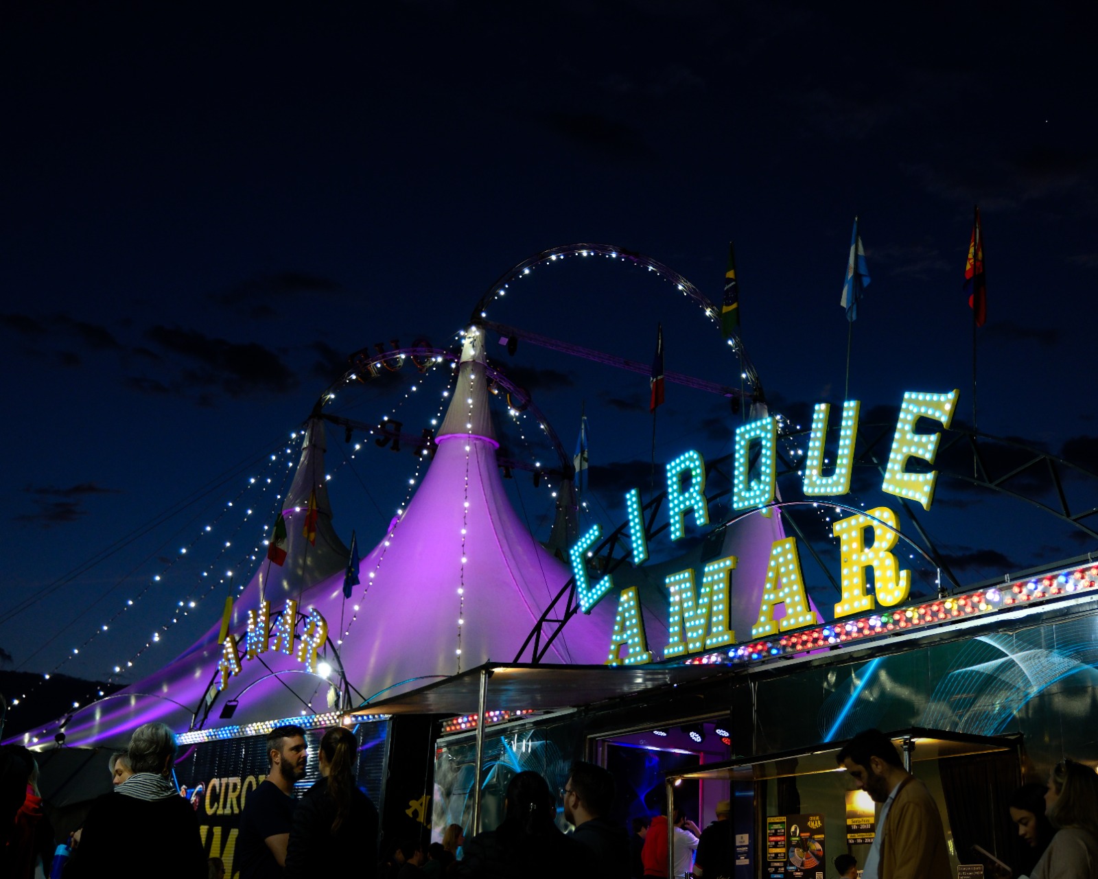 Últimas semanas do Cirque Amar em Joinville mantêm promoção 2×1 para o público