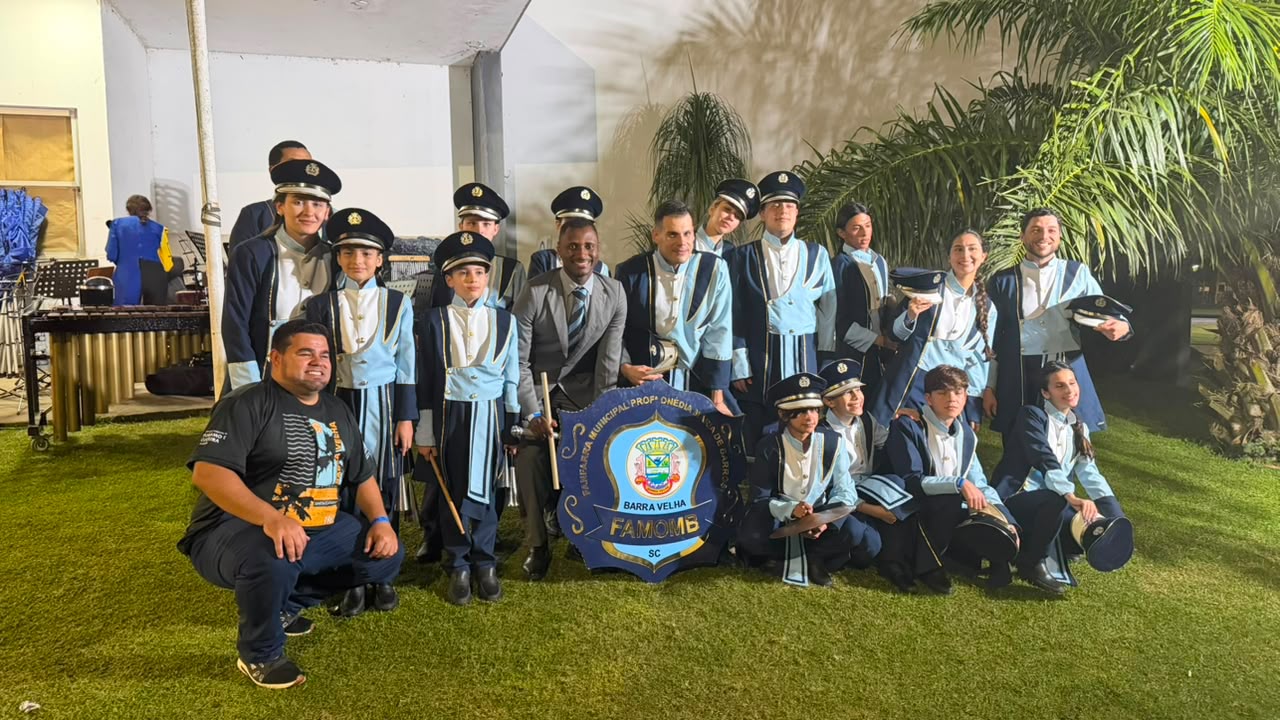 FAMOMB conquista título de Campeã Geral no 38º Concurso de Bandas e Fanfarras de Gaspar