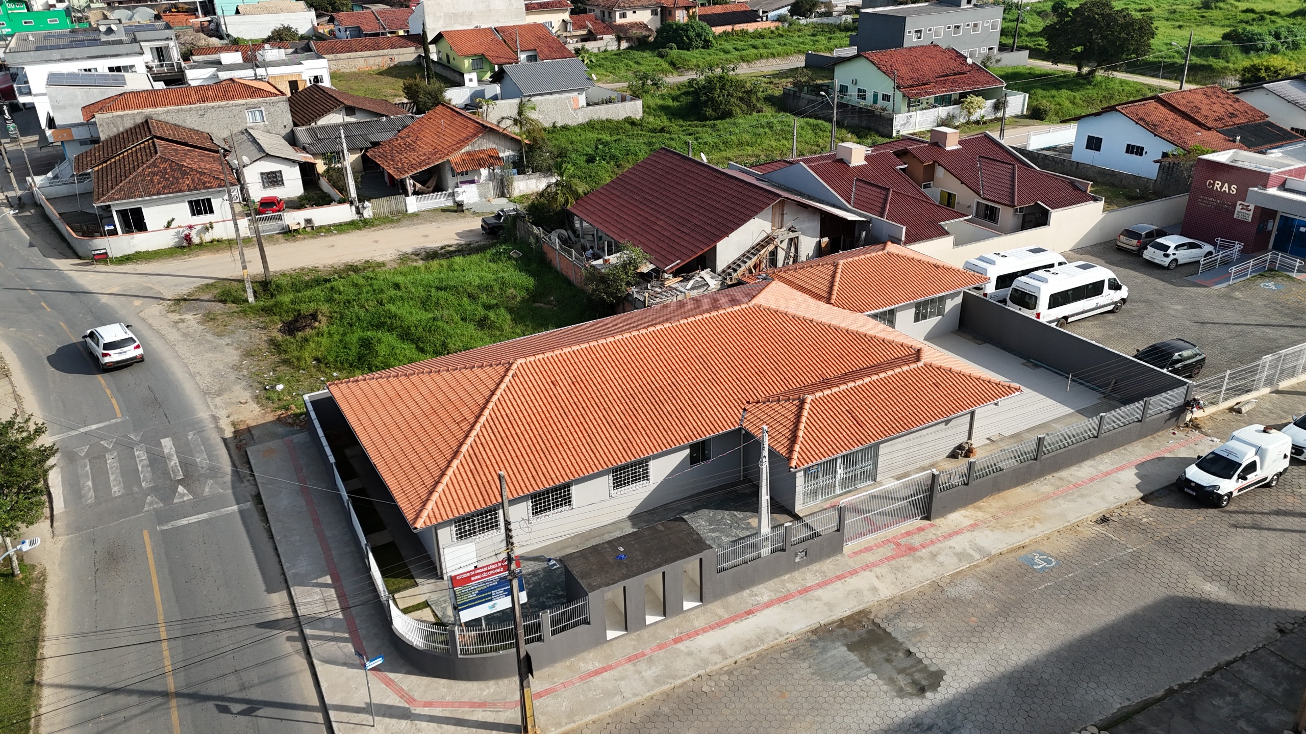 Antiga UBS São Cristóvão de Barra Velha entra na fase final da reforma