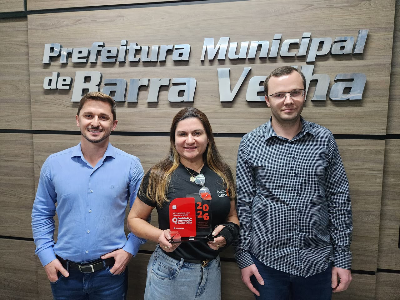 Barra Velha recebe prêmio pela Nota A no Ranking da Qualidade da Informação Contábil e Fiscal do Tesouro Nacional