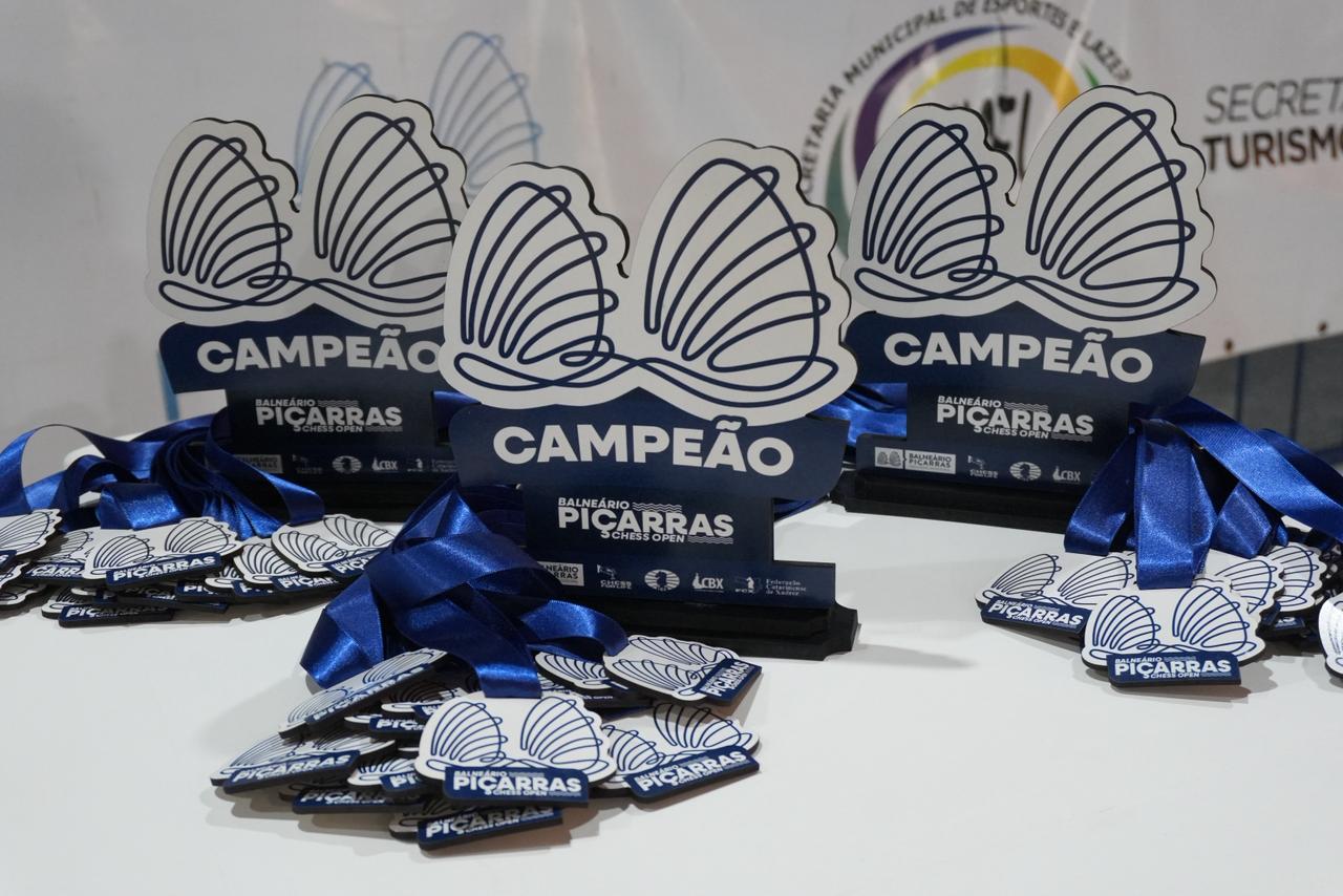 Balneário Piçarras recebe 2º Balneário Piçarras Chess Open com torneios de xadrez rápido e blitz