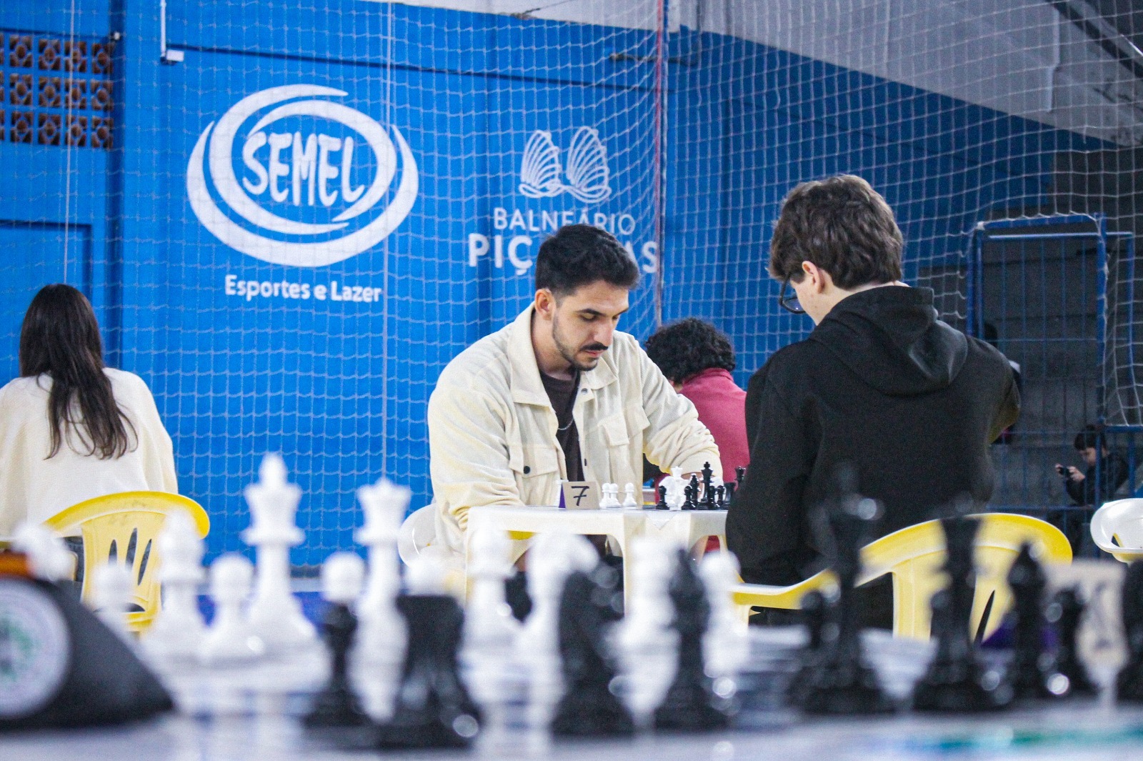 Balneário Piçarras Chess Open reúne 44 atletas em Balneário Piçarras