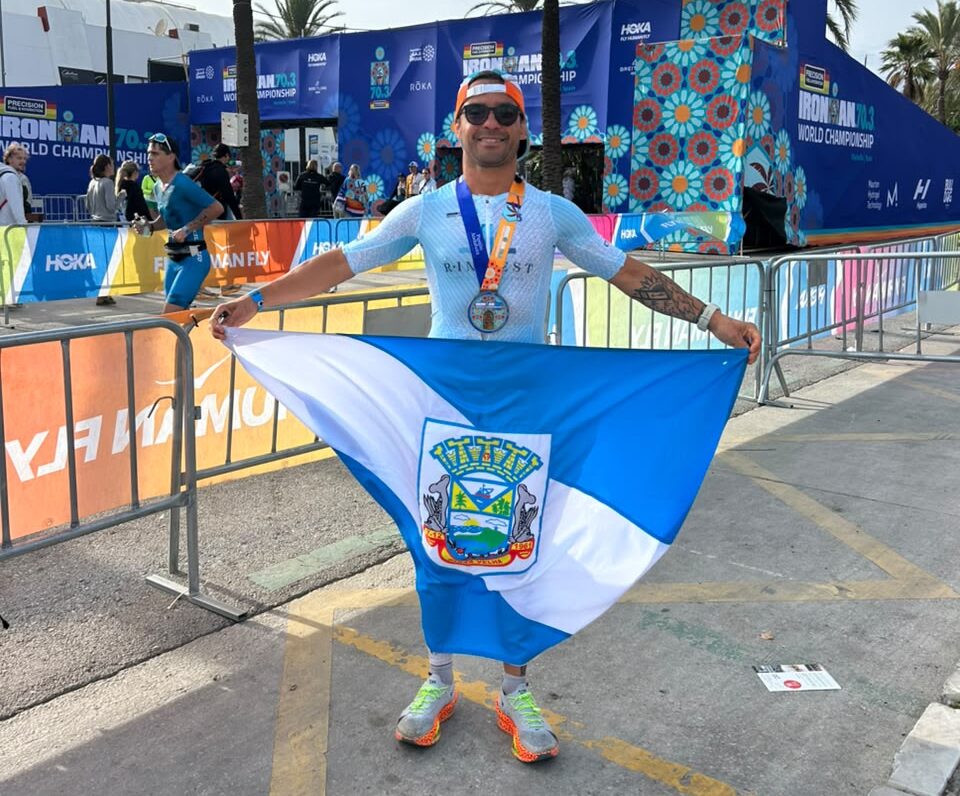 Atleta de Barra Velha conquista pódio internacional e garante vaga no Mundial de IRONMAN