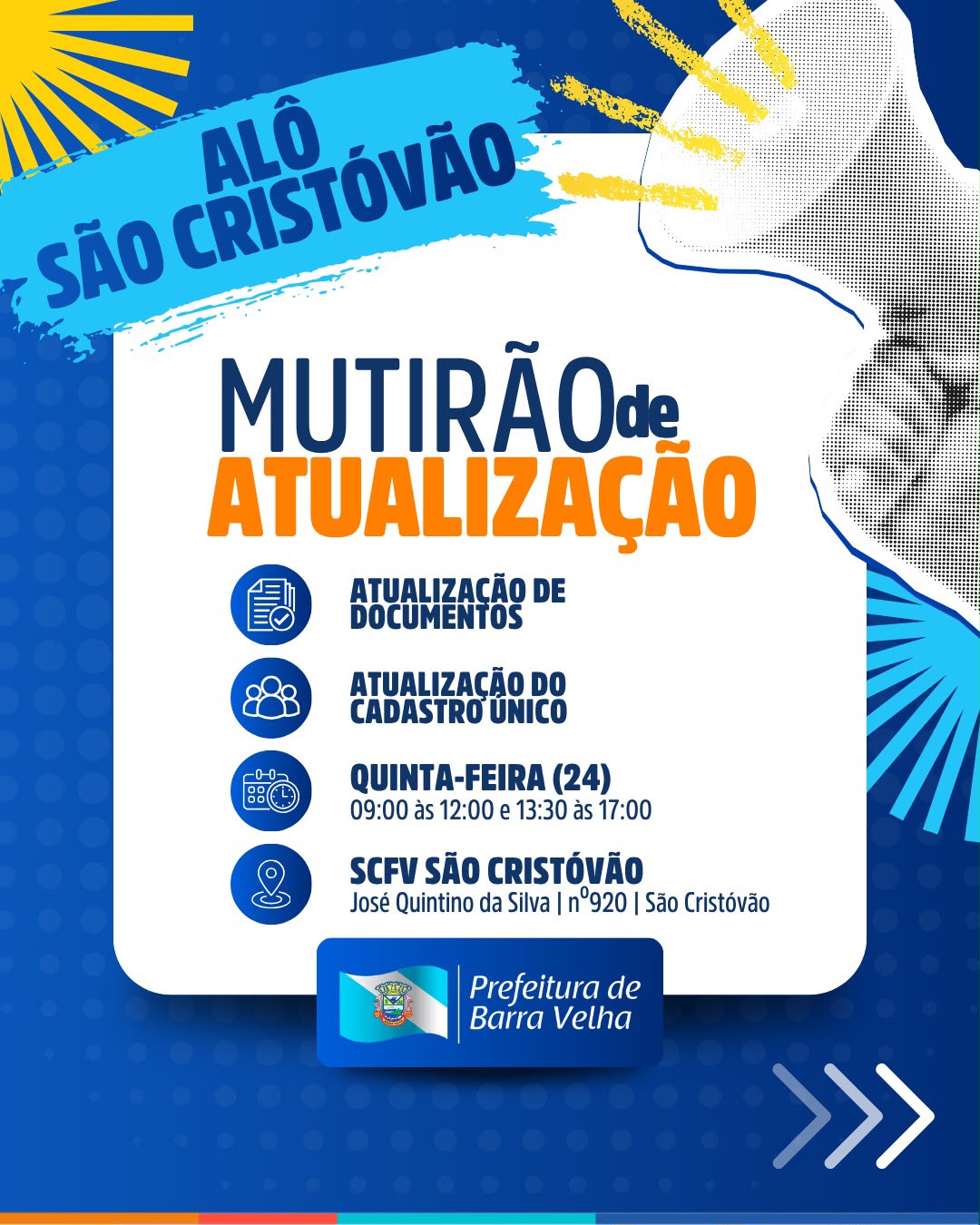Mutirão de Atualização do Cadastro Único e Emissão da CIN!