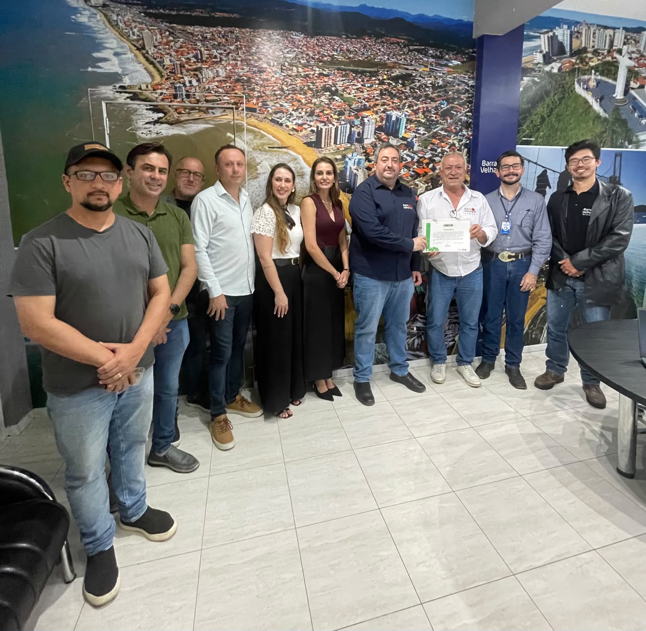 Barra Velha recebe certificado de cadastro no SISBI e amplia oportunidades para produtores locais