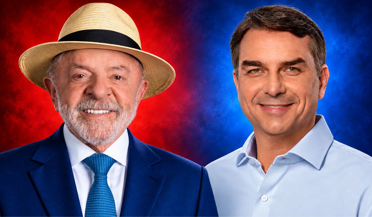 Lula e Flávio Bolsonaro disputam a Presidência no 2º turno das Eleições 2026