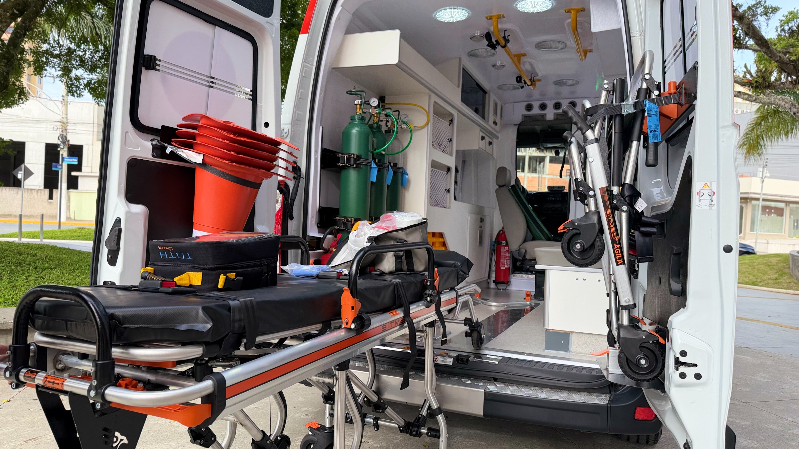 Saúde recebe nova ambulância do SAMU enviada pelo Ministério da Saúde