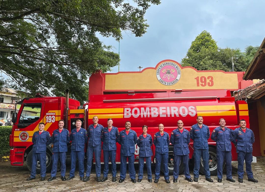 Corpo de Bombeiros Voluntários de Penha/Piçarras abre Curso de Formação de Bombeiros Voluntários